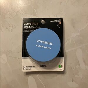 CoverGirl Clean Matte Oil Control Compact Pressed Powder #545 Warm Beige 0.35 Oz